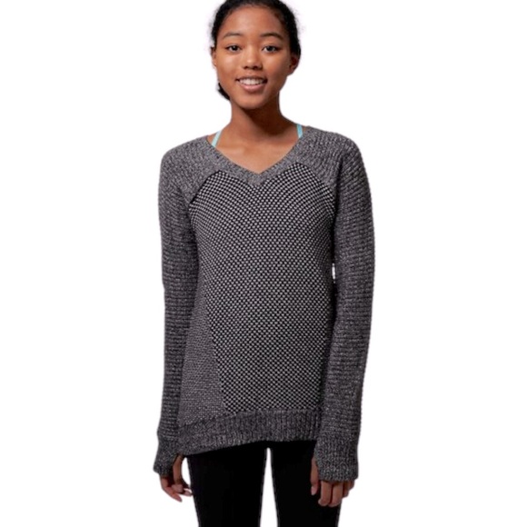 Ivivva Other - ivivva by lululemon girls size 10 Busy To Be Cozy pullover sweater in grey EC
